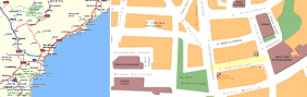 Mapa y callejero de Villena
